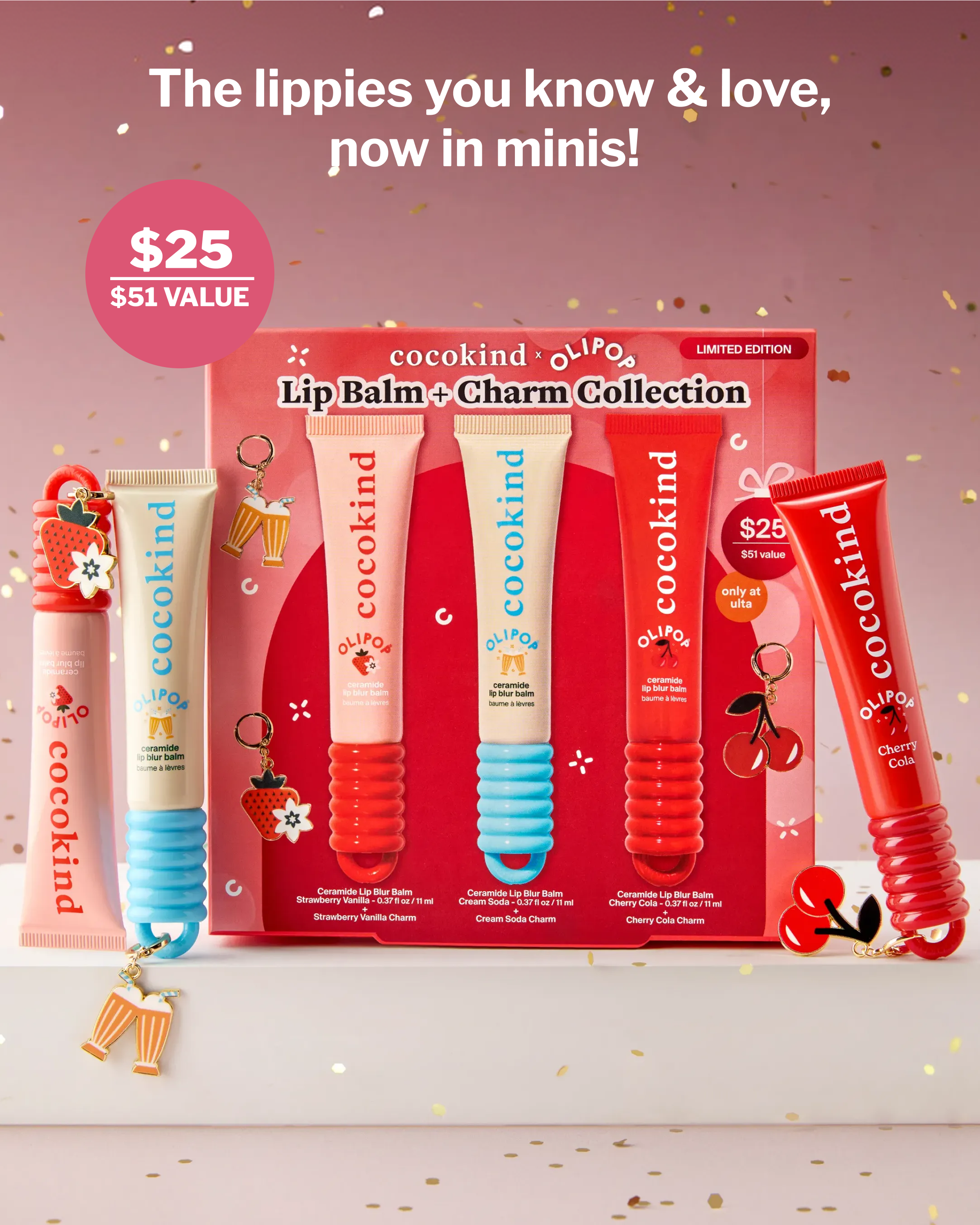 Lip Balm + Charm Collection (cocokind x OLIPOP) - cocokind